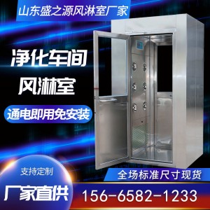 山东201风淋室厂家 风淋通道风淋门 单人单吹双人双吹人淋室