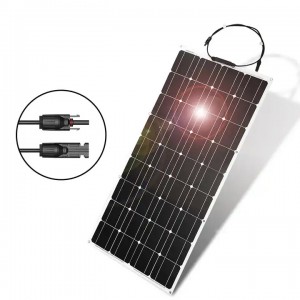 太阳能柔性板100w200w400w半柔性太阳能板车载游艇太阳能电池光伏