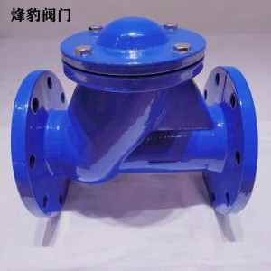 阀门 厂家 球型止回阀 HQ41X DN50 DN100 污水止回阀 止回阀