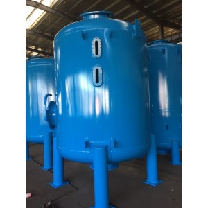 【杭州工厂】直径2米3米碳钢Q235砂滤器碳滤，多介质过滤器衬胶罐
