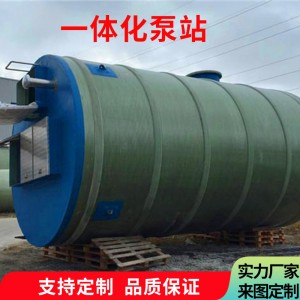 一体化泵站 市政污水排放处理 一体化预制泵站 雨水防涝提升泵站