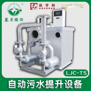 丽景环保自动污水提升设备双泵全自动一体化污水提升不锈钢地下室