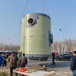 定制一体化泵站全自动玻璃钢泵站地埋式玻璃钢泵站玻璃钢预制泵站