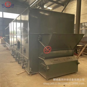 焚烧树皮树叶木片类往复炉排热风炉 液压进料系统热风炉