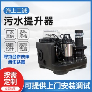 分离器污水提升器一体化污水提升地下室别墅一体污水提升设备