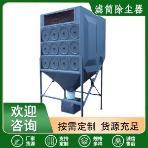 滤筒除尘器 维护操作方便 操作简单 适用 工业粉尘治理
