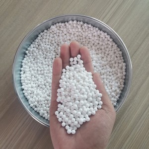 3-5mm空压机用活性氧化铝干燥剂水处理除氟活性氧化铝球大量批发