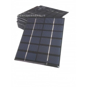 高品质110x135mm 12V2.5W滴胶太阳能电池板 环氧树脂板 光电池