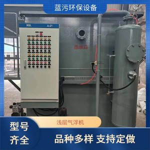 蓝污造纸厂悬浮物去除气浮机全自动控制支持定制