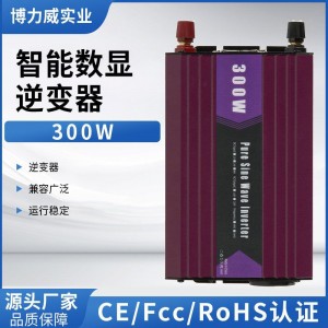 纯正弦波逆变器12V24V48V转220V车载家用大功率300w逆变器