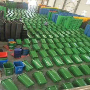 环卫塑料脚踏垃圾桶 不锈钢分类垃圾桶箱垃圾分类收集亭房定做厂家