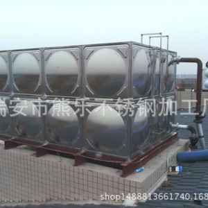 衢州不锈钢水箱长方形组合式蓄水池大立方保温储水罐水塔消防水箱
