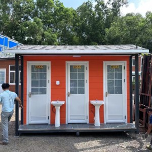 定制建筑工地移动厕所景区移动卫生间公园公共移动厕所户外洗手间