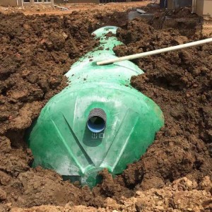 污水收集池 玻璃钢隔油蓄水池 生产厂家 90立方 耐高温
