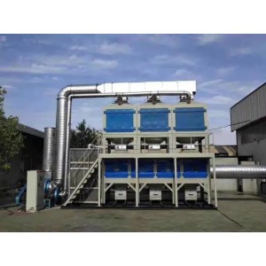 废气处理设备 催化燃烧设备 活性炭吸附塔 rto 一体化处理设备